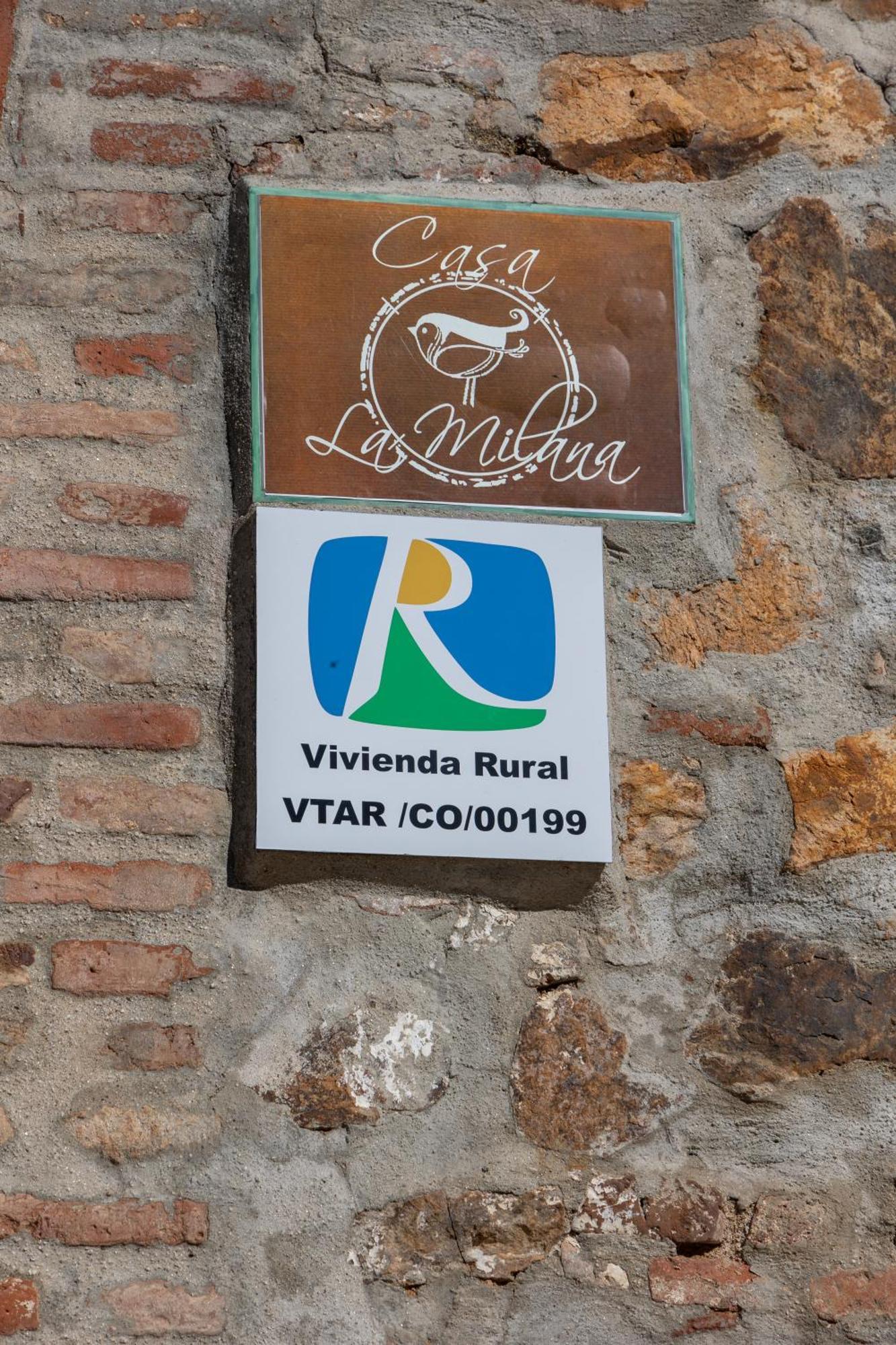Casa Rural La Milana Doña Rama Exterior foto
